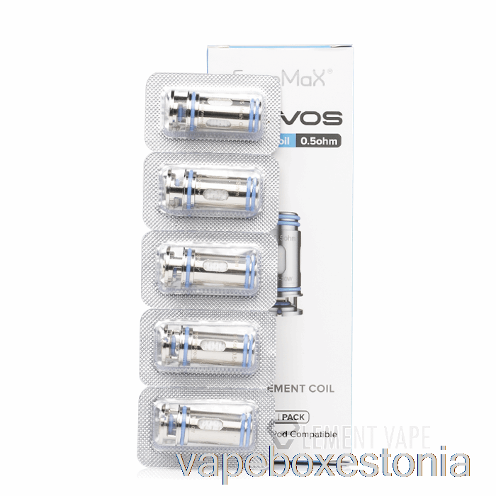 Vape Box Estonia Freemax Ms Asenduspoolid 0,5oomi Võrguga Mähised